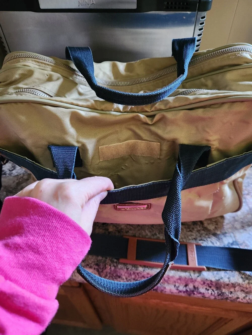 Vintage Jaguar Travel Bag Carry On Luggage Overnight Bag